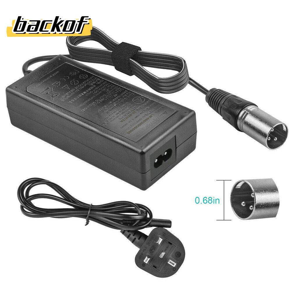 BACKOF Power Adapter Universal Mobility Scooter Electric Bike Ebike Charger
