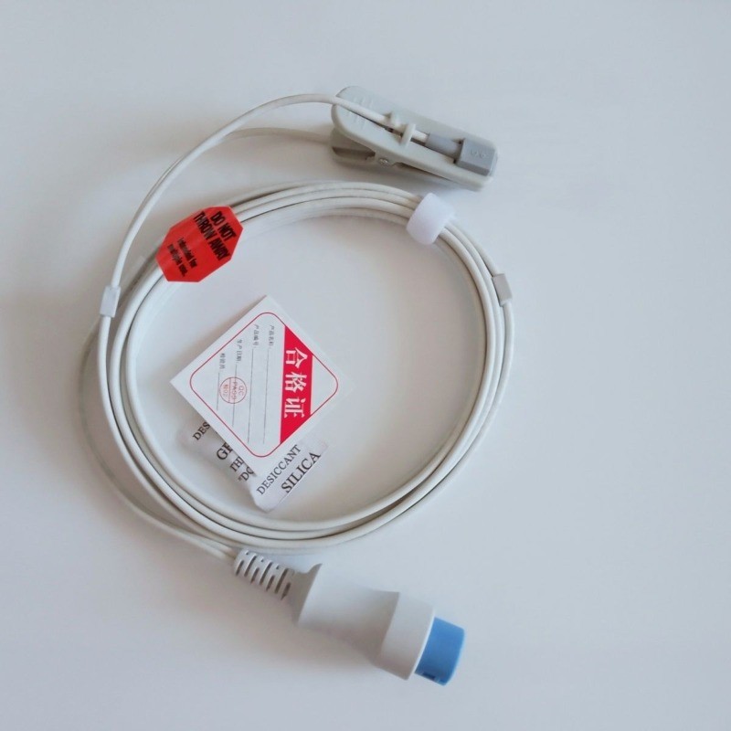 Vet SpO2 Probes for Mindray Monitors: Compatible with T5/uMEC6/IPM10/N12, Animal Ear Clip Sensors