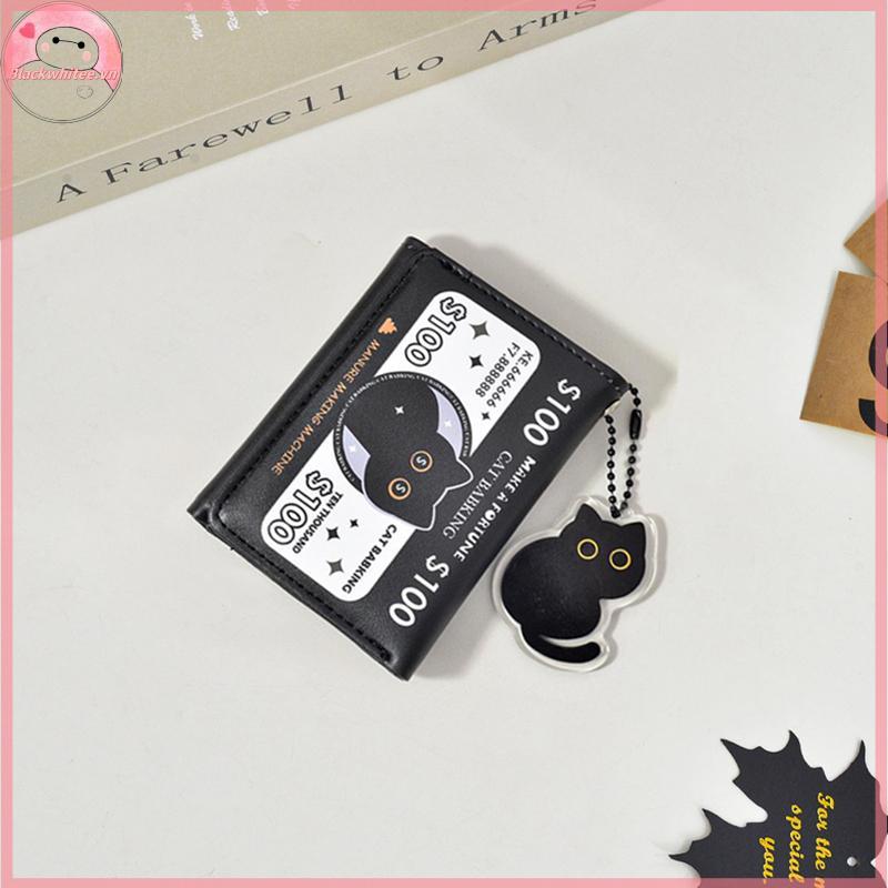 BWHTE กระเป๋าสตางค์หนังใหม่แบบสบาย ๆ กระเป๋าสตางค์เวอร์ชั่นเกาหลี - รูปที่ 5