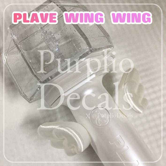 purpliodecals - kpop PLAVE light stick | Wing Wings 3D print