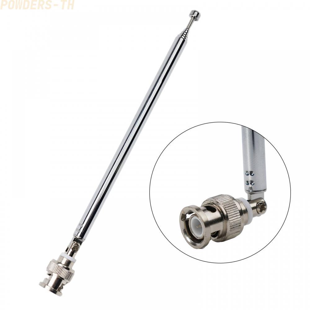 【POWE】Scanner Antenna 7 Sections BNC Male Connector Telescopic Telescopic BNC