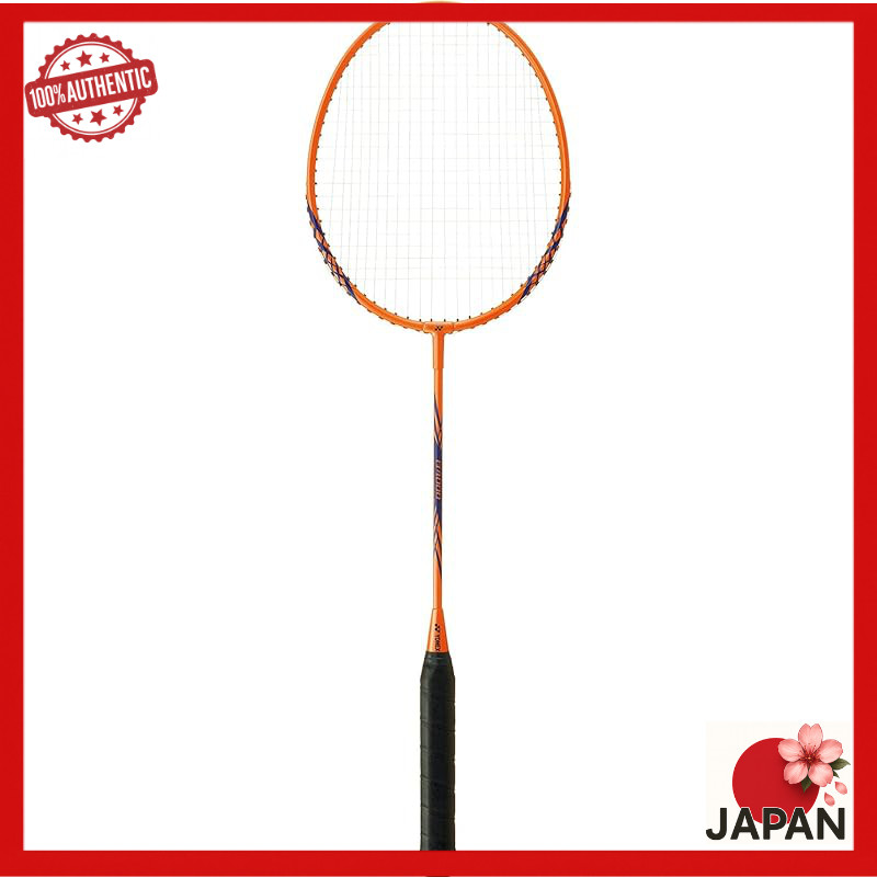 YONEX B4000 Badminton Racket (Pre-Strung) for Beginners & Leisure - Available in White and Coral Ora