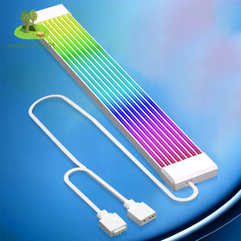 5V 3Pin ARGB Sync PC สาย 8Pin 24Pin PSU RGB Cable Extensions ARGB เมนบอร์ดสําหรับคอมพิวเตอร์แหล่งจ่า