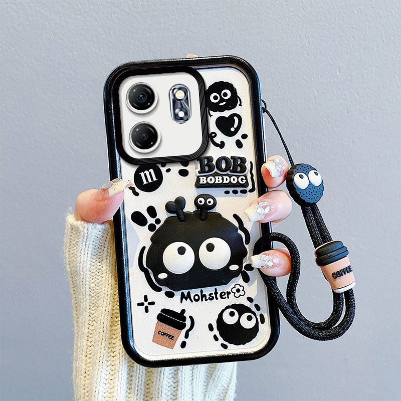 เคส Infinix Smart 9 เคส Infinix HOT 50i เคส Infinix X6531 เคส น่ารักการ์ตูน 3D dollเคส น่ารักนุ่มเคสโทรศัพท์น่ารัก-ปลอก BB-TYGZ