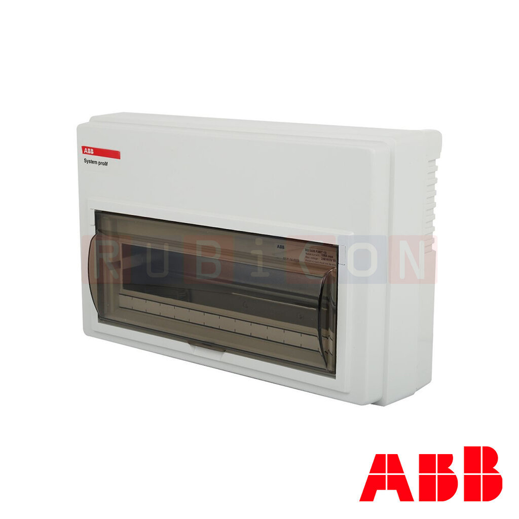 "ABB" SCP14 ตู้คอนซูเมอร์ยูนิต 14 ช่อง (ตู้เปล่า) ABB Consumer Unit SCP14 สำหรับไฟ 1 เฟส 2 สาย