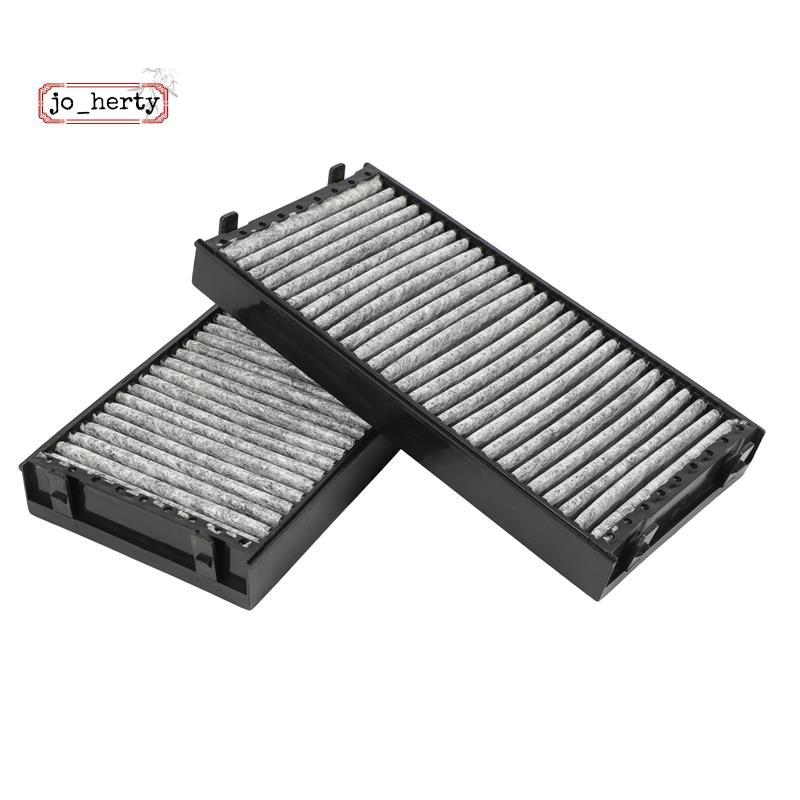 [Promote J]2PCS Car Cabin Air Filters สําหรับ X5 E70 2007-2015 X6 E71 E72 2008- 2010 64316945586 643