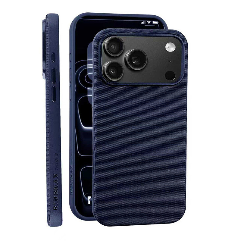 HOCE TechWoven แม่เหล็กเคสโทรศัพท์สําหรับ iPhone 17 16 15 14 13 12 Pro Max Plus Air Cover Magnetic Weaving Texture Cover