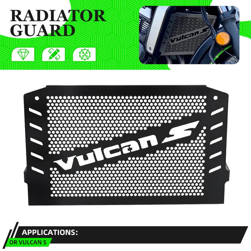 รถจักรยานยนต์หม้อน้ํา Grille Guard Protector สําหรับ Kawasaki Vulcan S SE/Vulcan S Cafe/Vulcan S/Vul