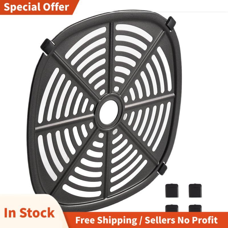 Air Fryer Grill Crisper ถาดสําหรับ Dash 2.6QT -Crisp Digital Air Fryer พร้อมเท้ายาง Air Fryer