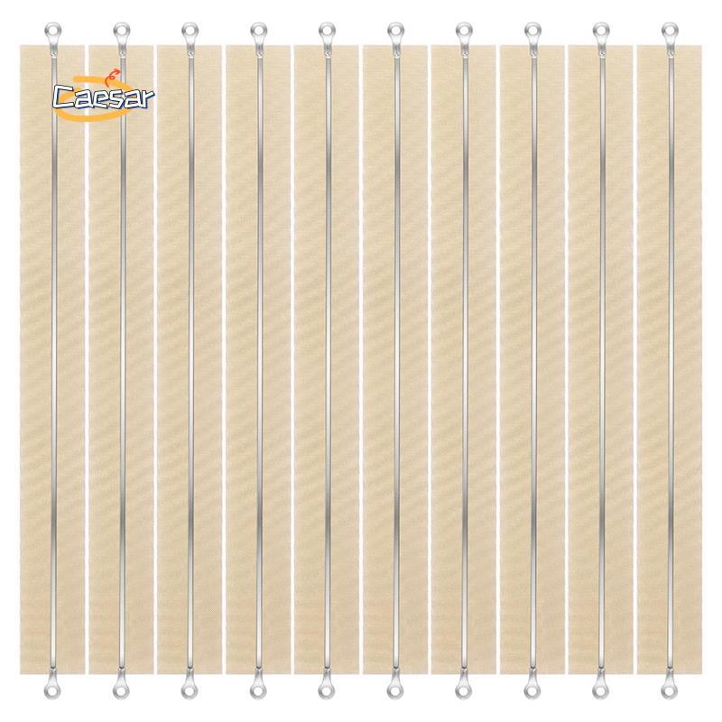 caesarA810pcs Impulse Sealer อะไหล่,12 นิ้วผ้าซีลความร้อนแถบ Square Elements Grip Impulse Sealer ชุด