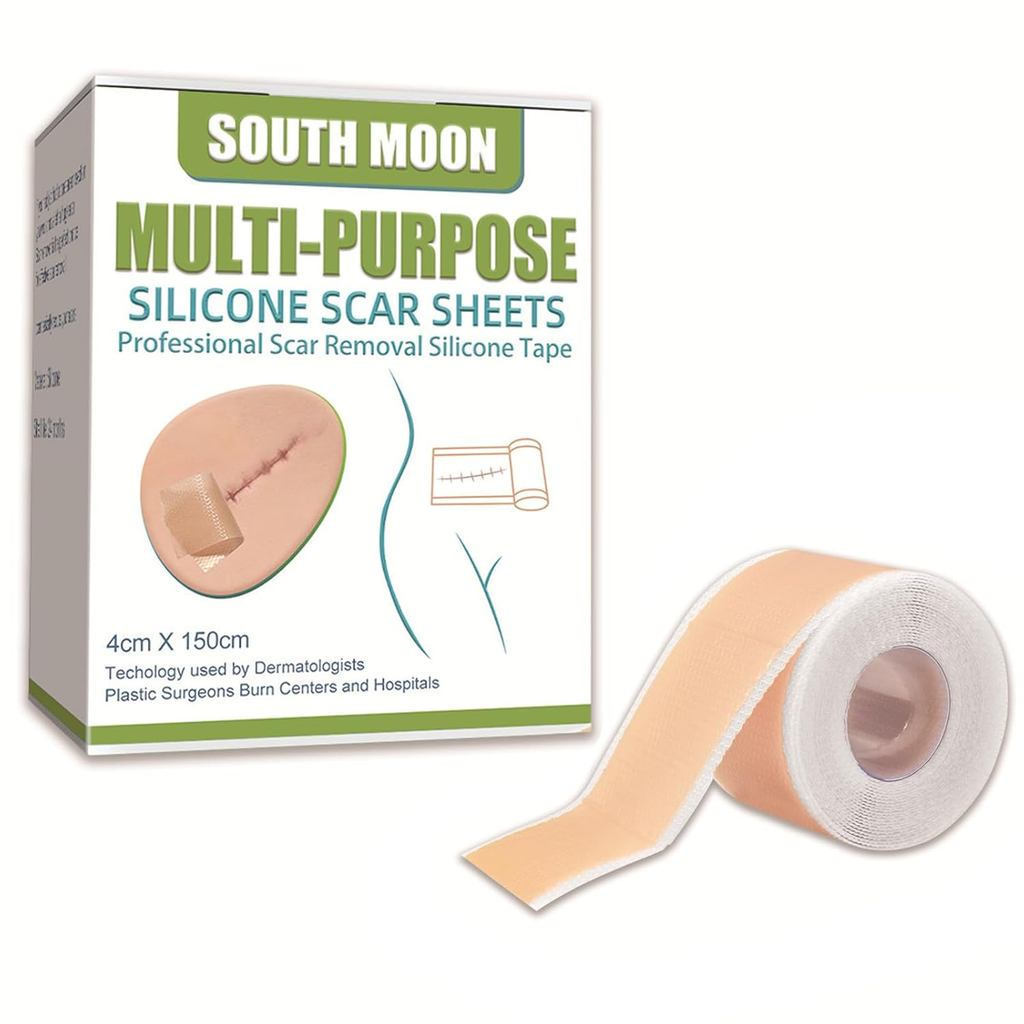Organic Silicon Scar Patch Medical Grade Organic Silicon Scar Patch (1.6x 60 Rolls-1.5m) สําหรับตัดก