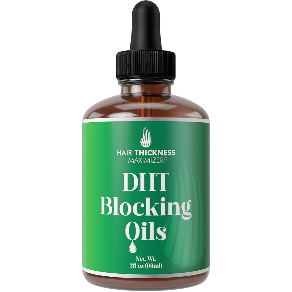 DHT Blocker สําหรับผู้หญิง ผู้ชาย Vegan Thickening, Moisturizing, Strengthening DHT Blocking Serum ก