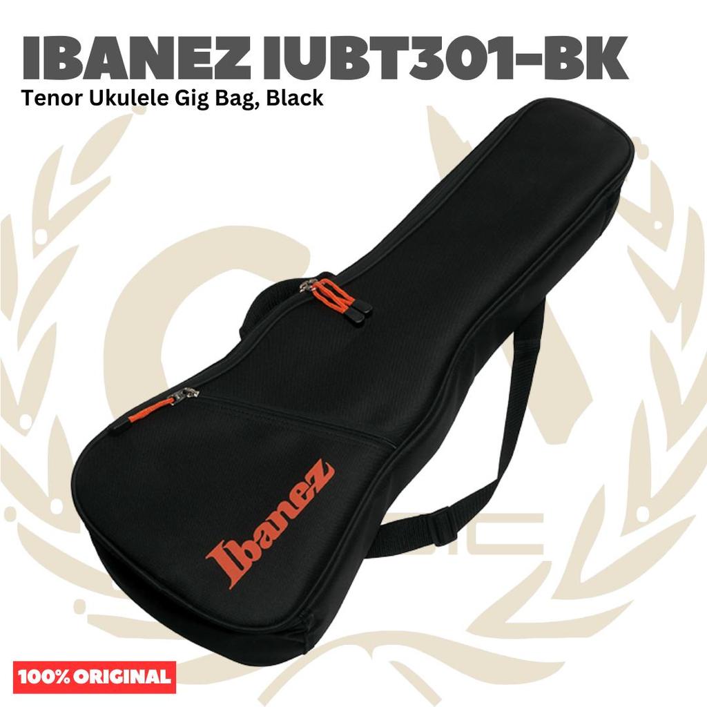 Ibanez IUBT301-BK กระเป๋า Gig สําหรับ Tenor Ukulele - กระเป๋า Tenor Ukulele ดั้งเดิม