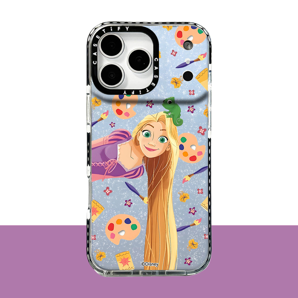 Glitter การ์ตูนเจ้าหญิง Series เคสโทรศัพท์สําหรับ iPhone 17 Pro Max 17 Air 16 15 14 13 12 11 กันกระแทกป้องกันปลอกอ่อน - รูปที่ 2