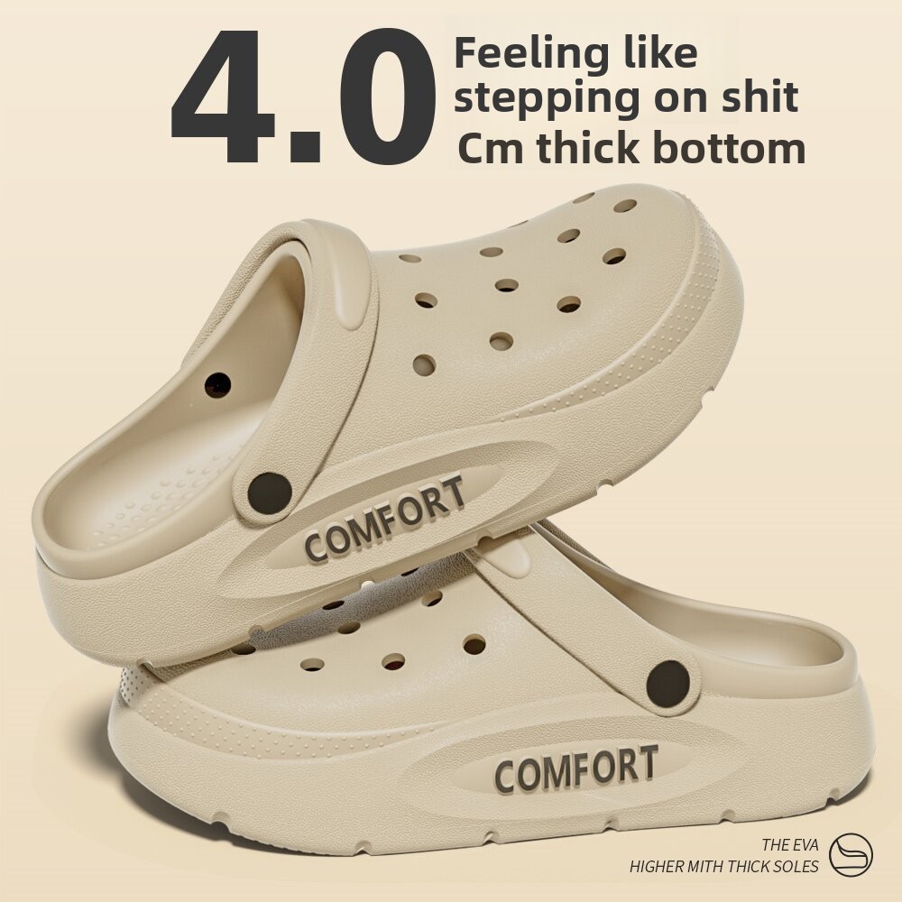 รองเท้าแตะรองเท้าแตะชายหาดกันกลิ่นกันลื่นสําหรับผู้ชาย - รูปที่ 6