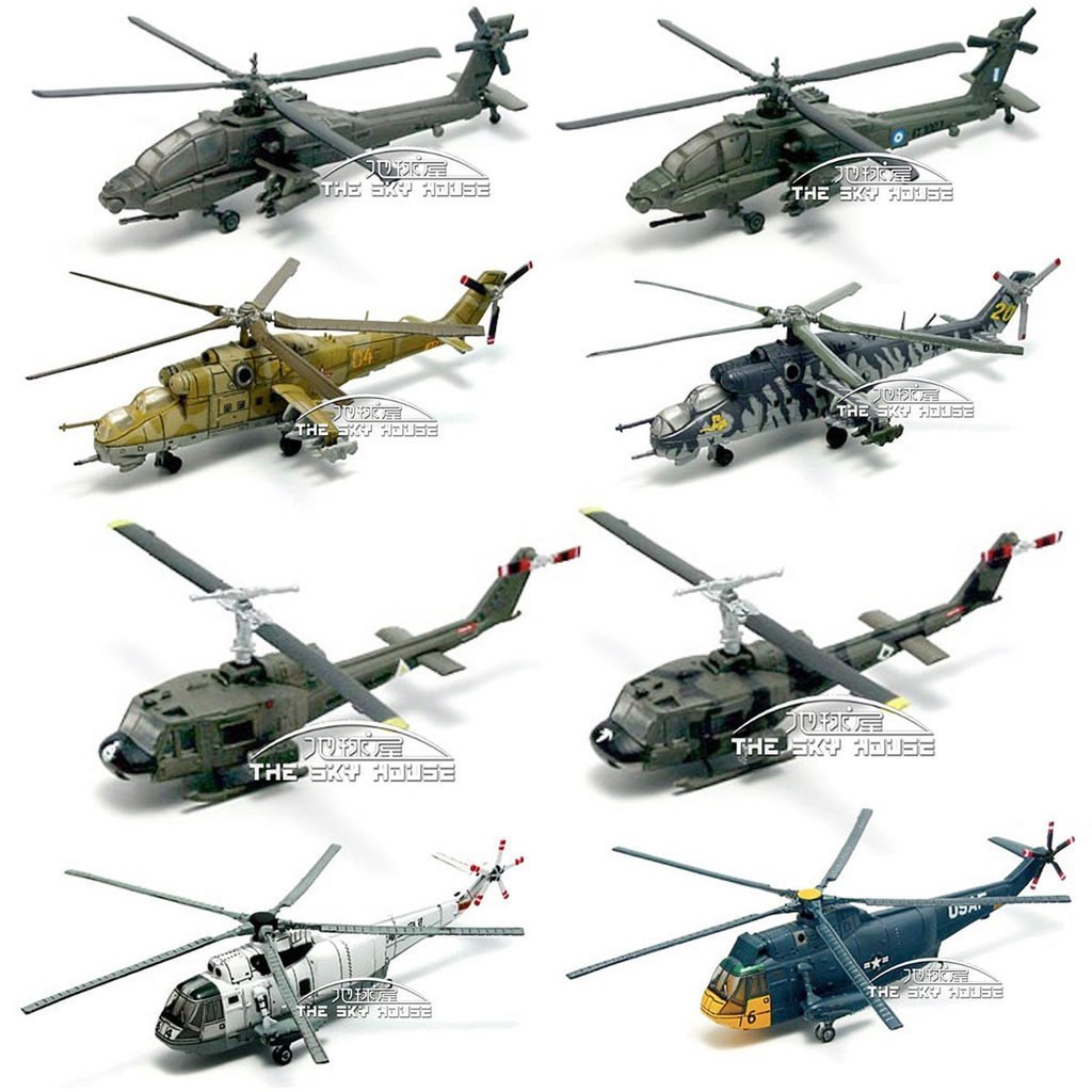 F-TOYS Helicopter 1 1/144 UH Hugh Sea King Apache หญิงกึ่งสําเร็จรูปรุ่นพร้อมสต็อก