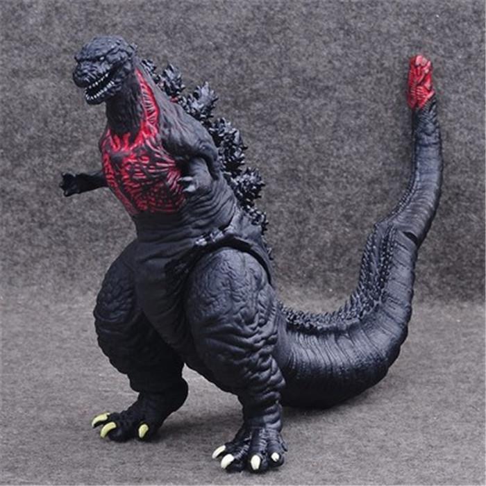 hiya toys godzilla shin godzilla ยางนุ่มเหล็กกลขนาดใหญ่บัวแดงก็อดซิลล่าไดโนเสาร์คิงคองมังกรสามหัวราช