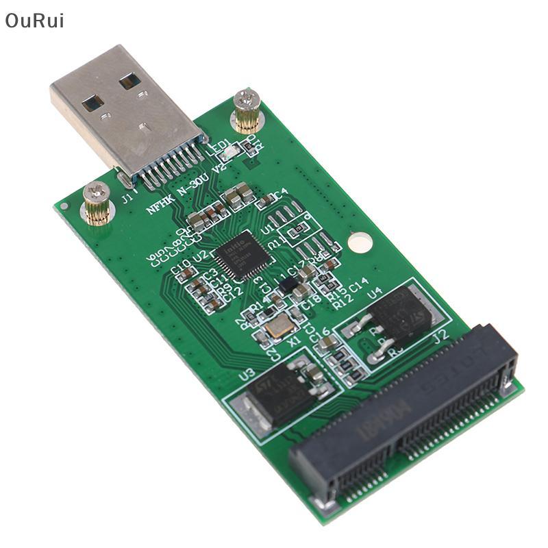 [B&C] 1 PC USB 3.0 ถึง PCIE mSATA ภายนอก SSD PCBA Conveter อะแดปเตอร์การ์ด {th}