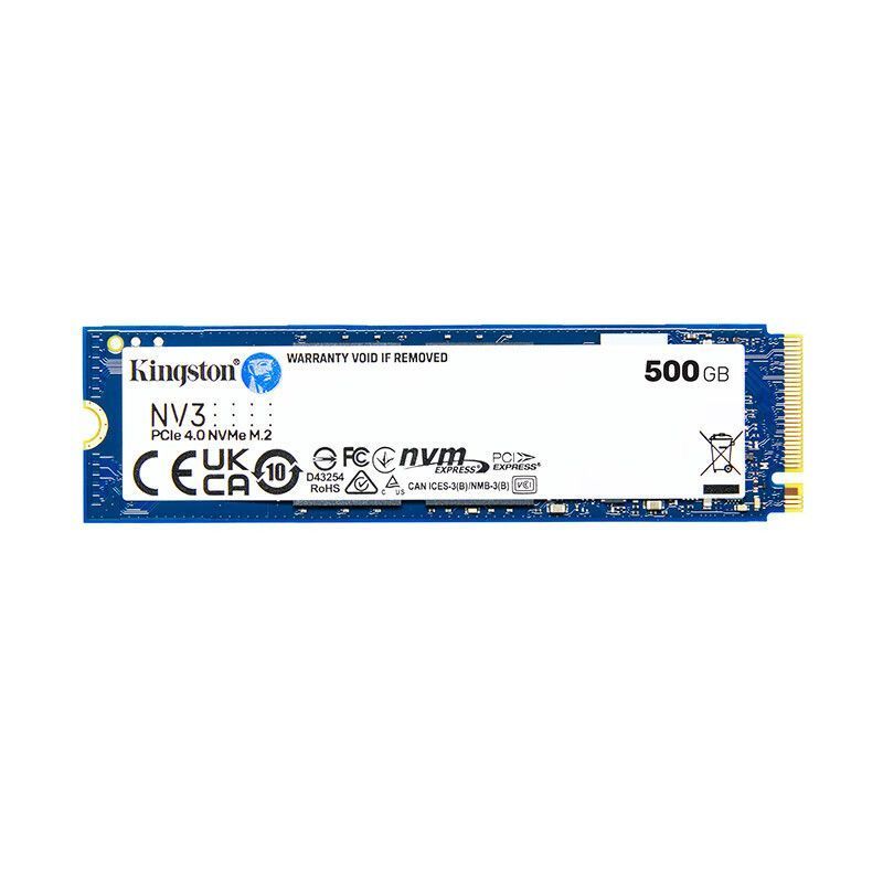 【Kingston NV3 500GB】SSD PCIe 4.0 NVMe อ่านสูงสุด 5000MB/s