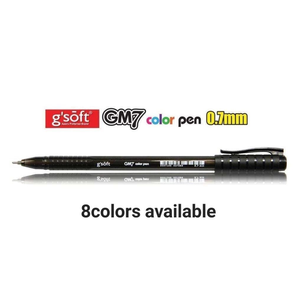 Gsoft Gsoft GM7 Color Ball Pen 0.7mm 1 ชิ้น