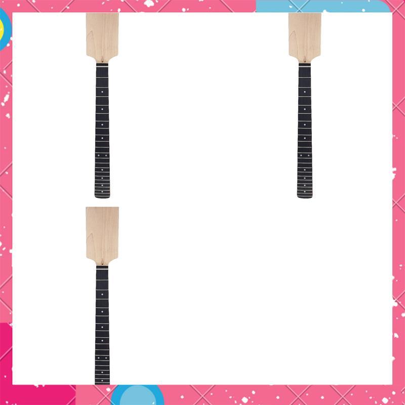 3X กีตาร์ไฟฟ้าคอ Paddle Head Rosewood บน Maple 22 Frets Dot Inlay ยังไม่เสร็จ Diy อะไหล่ wp5mtxunenn