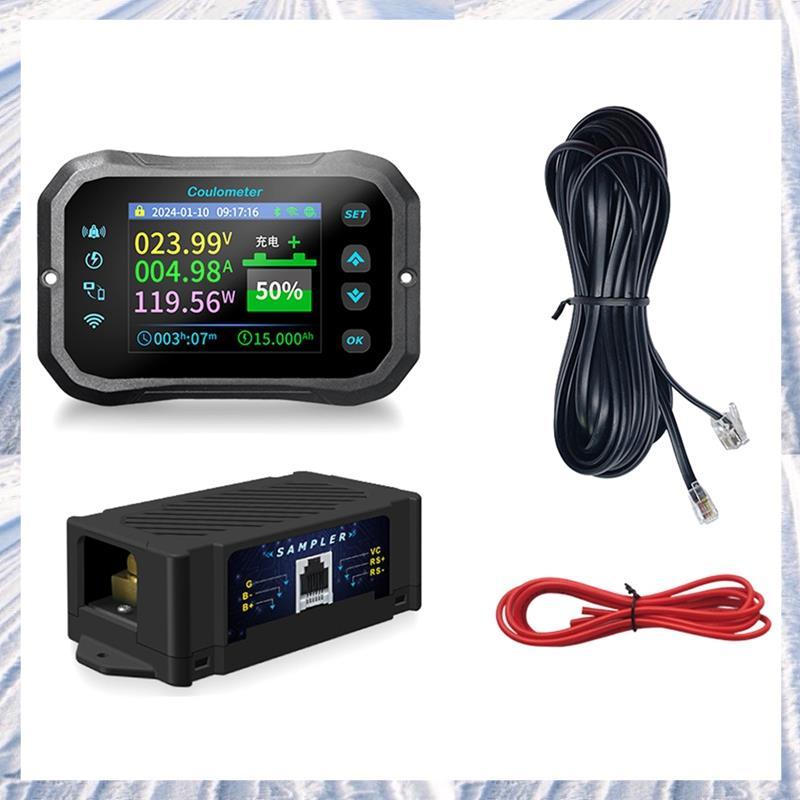 KM110F Coulmb Meter พร้อม WIFI HighPrecision Bidirectional Current Detection Displays แบตเตอรี่แรงดั