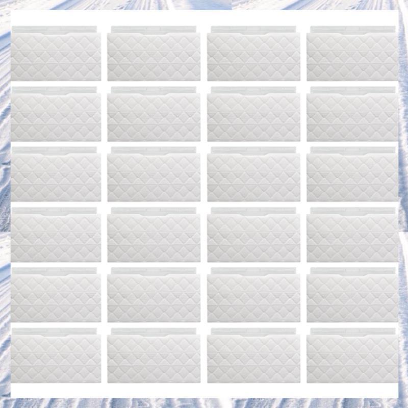 24 แพ็ค VACMOP เปลี่ยนแผ่นสําหรับ VM252 VM200 VM190 VM250 VM251 Vacumn Mop,แผ่นซับแบบใช้แล้วทิ้ง