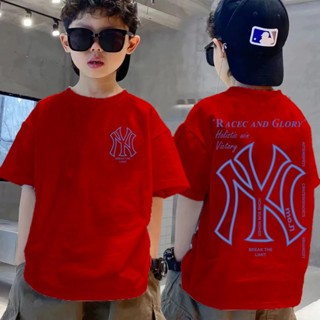 เสื้อเด็กทรงเรียบ ผ้าฝ้ายคุณภาพสูง 100% เหมาะสำหรับทั้งชายแล…