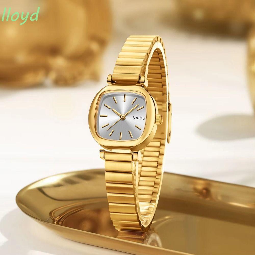 LLOYD ผู้หญิงนาฬิกา,สายปรับขนาดเล็กนาฬิกาหรูหรา,อารมณ์อารมณ์อารมณ์ Retro สุภาพสตรีนาฬิกาข้อมือควอตซ์