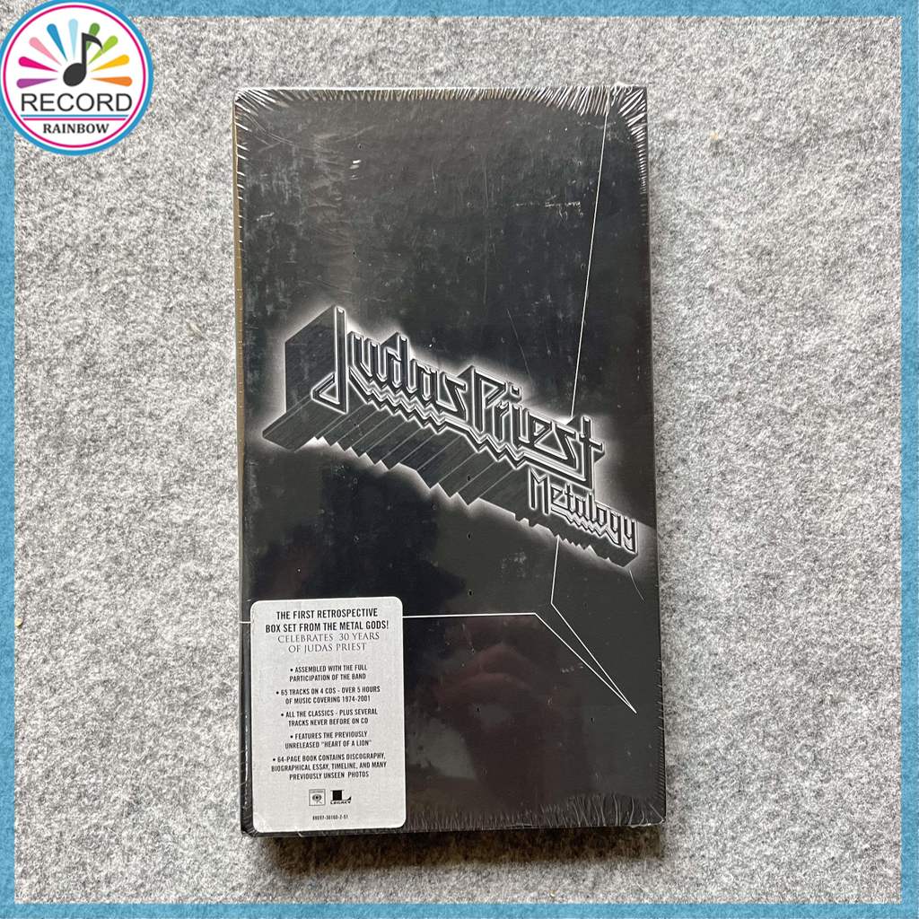 Judas Priest Metalogy Speed Metal, Heavy Metal 4CD อัลบั้ม [ปิดผนึก] ใหม่เอี่ยม 1Z01226 FOZK