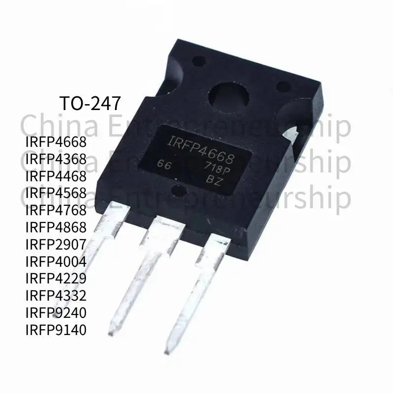 5PCS IRFP4668PBF IRFP4768 IRFP4868 IRFP2907 IRFP4004 IRFP4229 IRFP4332 IRFP4368 IRFP9240 IRFP2907 TO