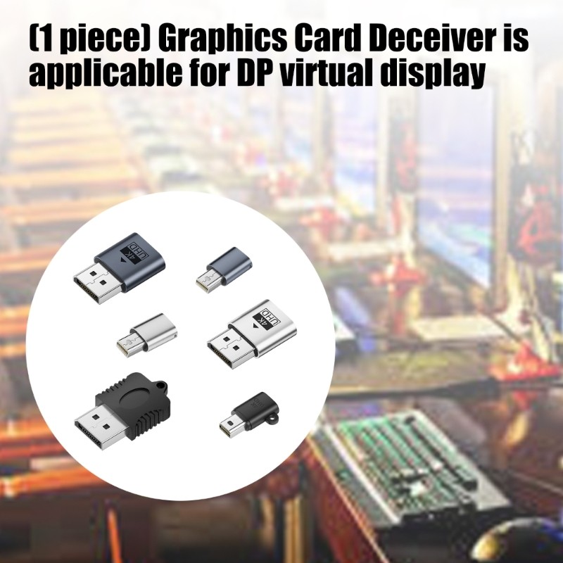 RUN ใช้งานง่าย 4K Display Emulator Virtual Display Link สําหรับ Home
