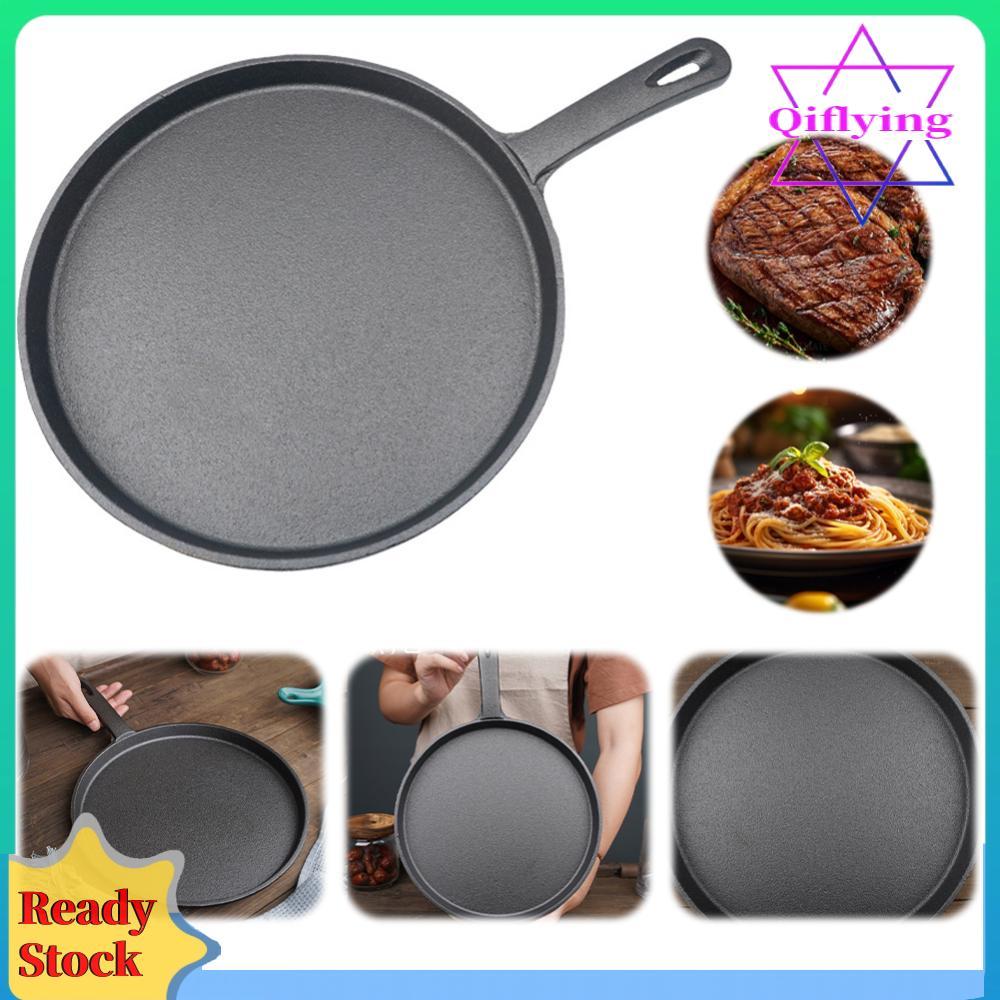 20 ซม. เหล็กหล่อ Skillet กระทะหนากระทะไข่เจียวสําหรับทําอาหาร Skillet