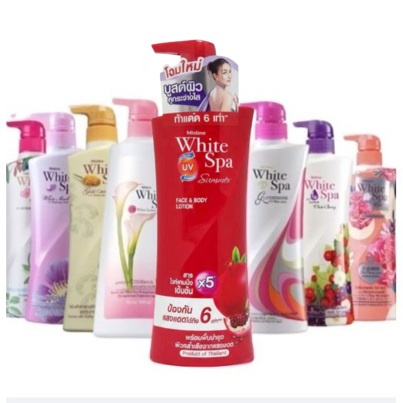 Mistine White Spa Lotion 400ml มิสทีน ไวท์ สปา โลชั่น