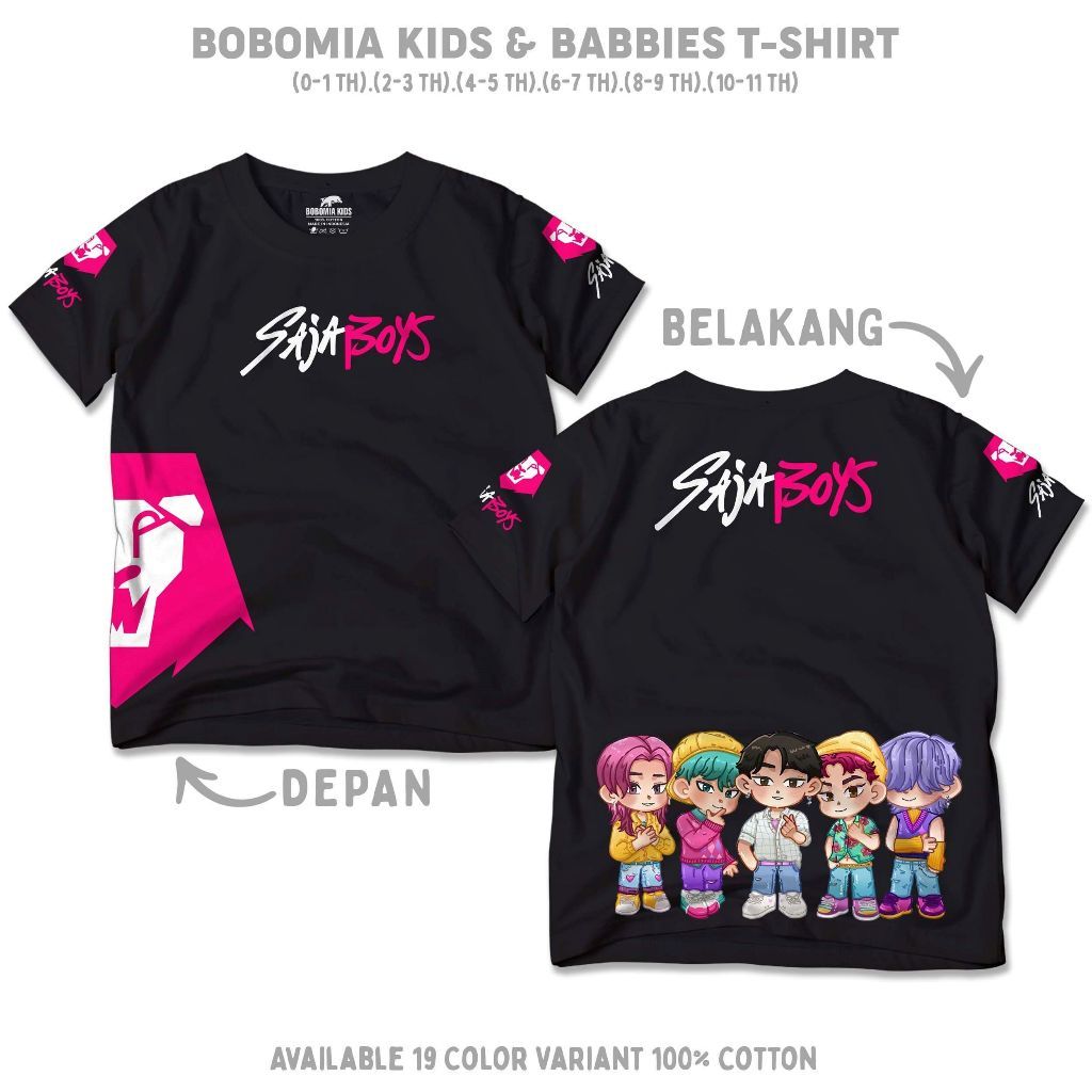 เด็กเสื้อยืดเท่านั้น Boys Demon Hunters Soda Pop Kpop I Distro เสื้อผ้าสําหรับเด็กทารกวัยรุ่นชายหญิง