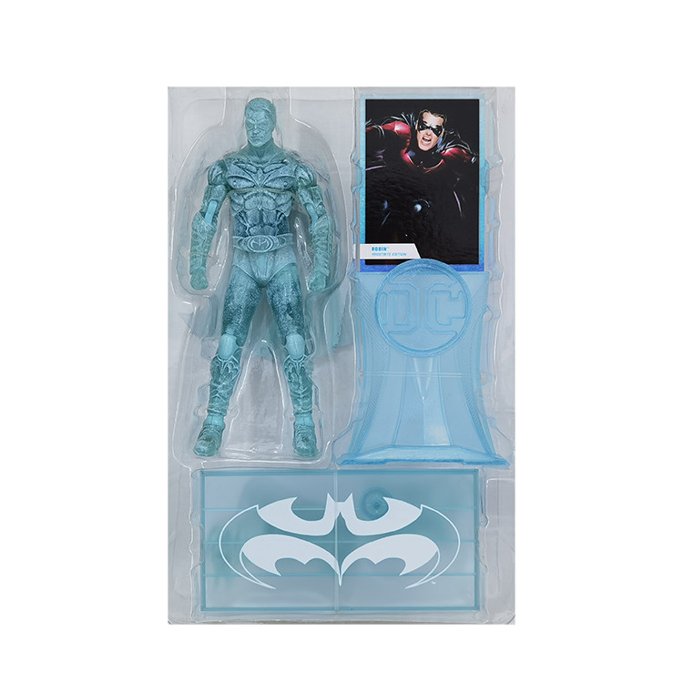 23 ซม.แบทแมนรูป Joker Nightwing Ice Sculpture Robin Action Figure ของเล่น Arkam Catwoman McFarlane