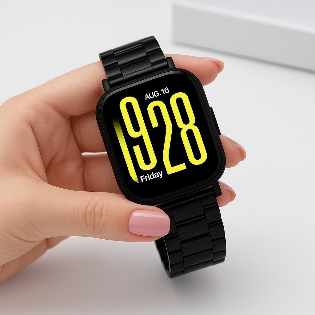 สายรัดโลหะ 20 มม. 22 มม. for Redmi Watch 5 Active/Lite/Samsung Galaxy Watch 7 6/Garmin/Huawei Watch GT 6 5/Amazfit Bip 6 - รูปที่ 3