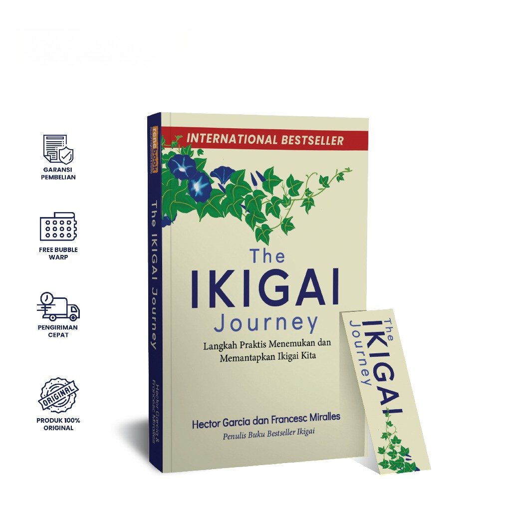 Renebook Ikigai Journey How to Meet and Set หนังสือปรับปรุงตัวเอง Ikigai - Hector Garcia