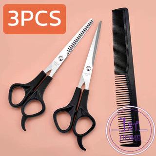 3PCS กรรไกรตัดผม ตัดผมเด็ก ชุดตัดผม ตัดผมตัดผม Salon จัดแต่งทรงผม barber scissors