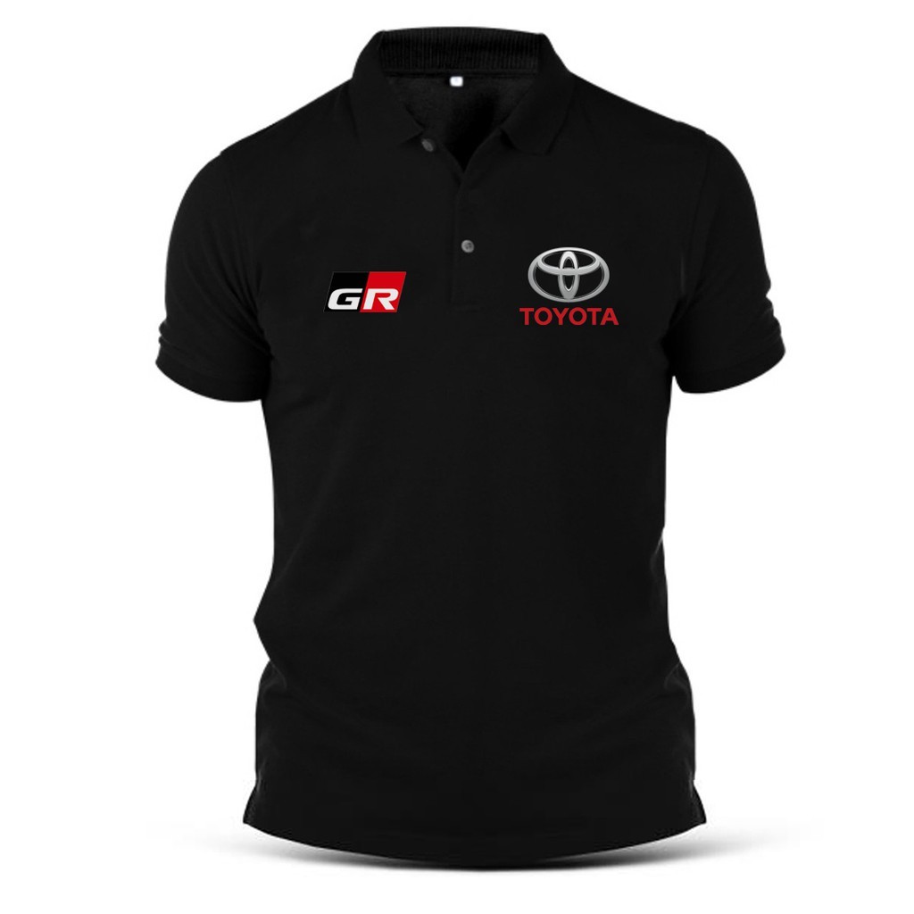 Toyota Polo Gr Sports Cars Collar T-Shirt Polo Shirt Cotton S-3XL