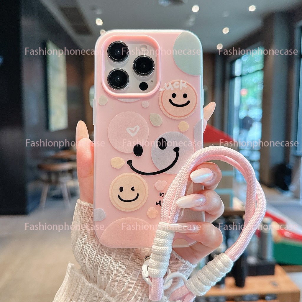 เคสไอโฟนนุ่ม สัมผัสนุ่มนวล ป้องกันรอยขีดข่วนและกระแทก สีสดใส เข้ากับ iPhone 11 ถึง 17ProMax VNGDK007