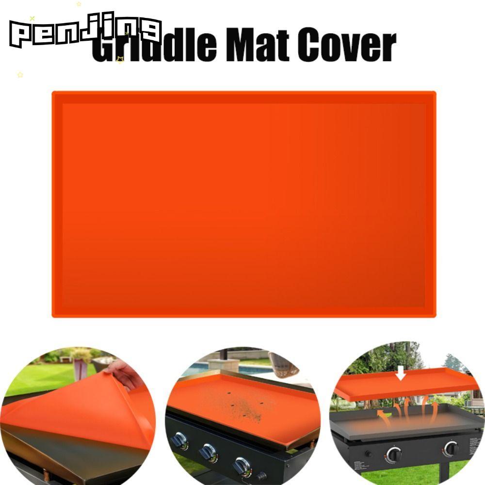 PENJING ฝาครอบแผ่น Griddle, True All-Encompassing Coverage กับจาระบีสําหรับ Blackstone Griddle Cover