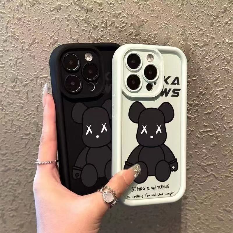 เคส Redmi A3 4G 14C 4G A3X A1+ A2+ Note 14 4G 14 5G 14 Pro 5G 14 Pro Plus เคส การ์ตูนหมีรุนแรงกรณีป้องกันการตก