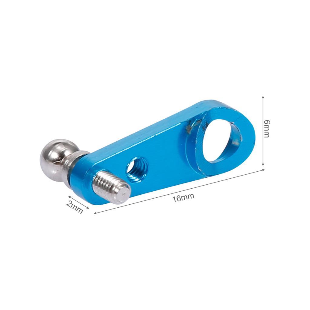 สําหรับ Wltoys K989 K999 K979 K969 RC รถ Servo Arm Horns พวงมาลัยอลูมิเนียมอะไหล่อัพเกรด