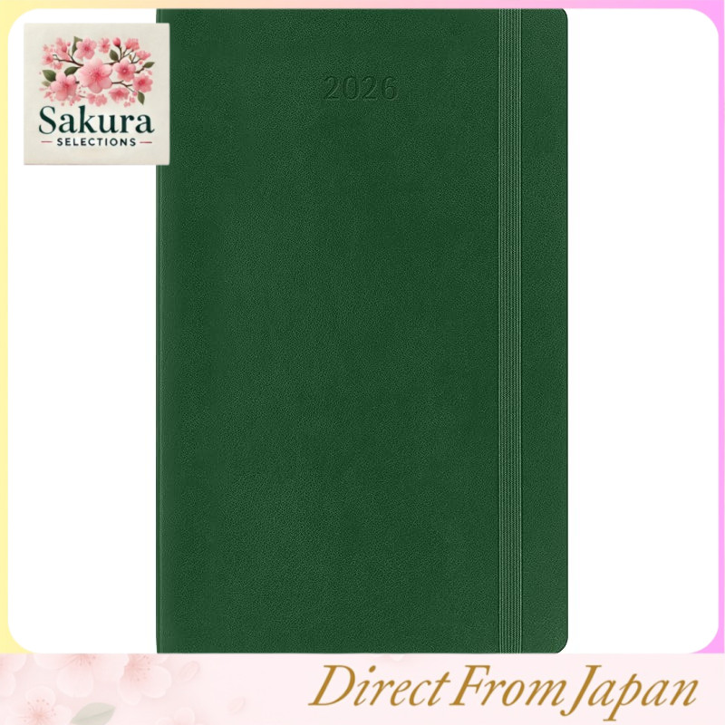 Moleskine Planner 2026 January Start 12-Month Weekly Diary Large Size (13cm x 21cm) Soft Cover Myrtl