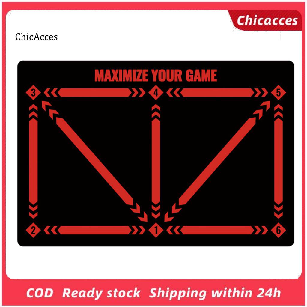 <ChicAcces> ฟุตบอล Footwork Practice Tool เสื่อฝึกซ้อมฟุตบอลสําหรับฝึกซ้อมฟุตบอล – ทนต่อการสึกหรอ Sh