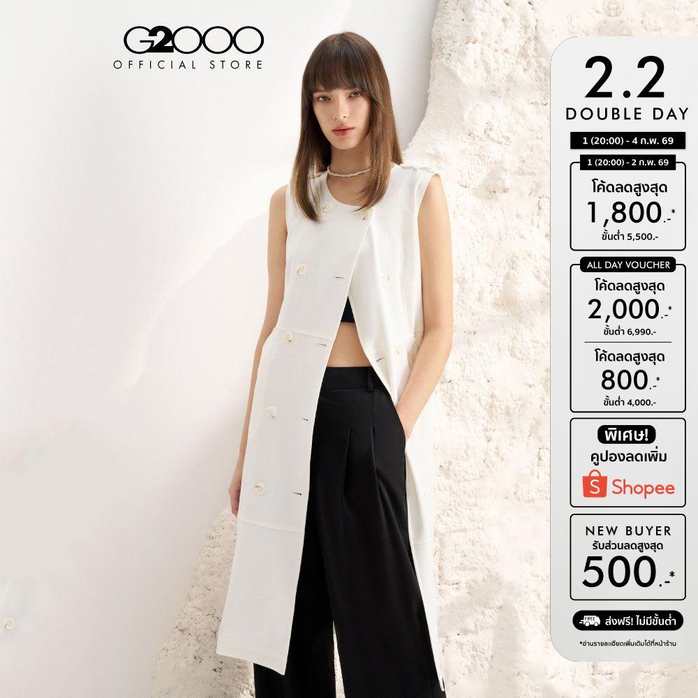 G2000 เดรสสำหรับผู้หญิง ทรง Fitted Shape รุ่น 4123204502 OFF-WHITE