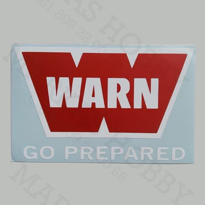 Winch Warn W Go เตรียมสติ๊กเกอร์ออฟโร้ด