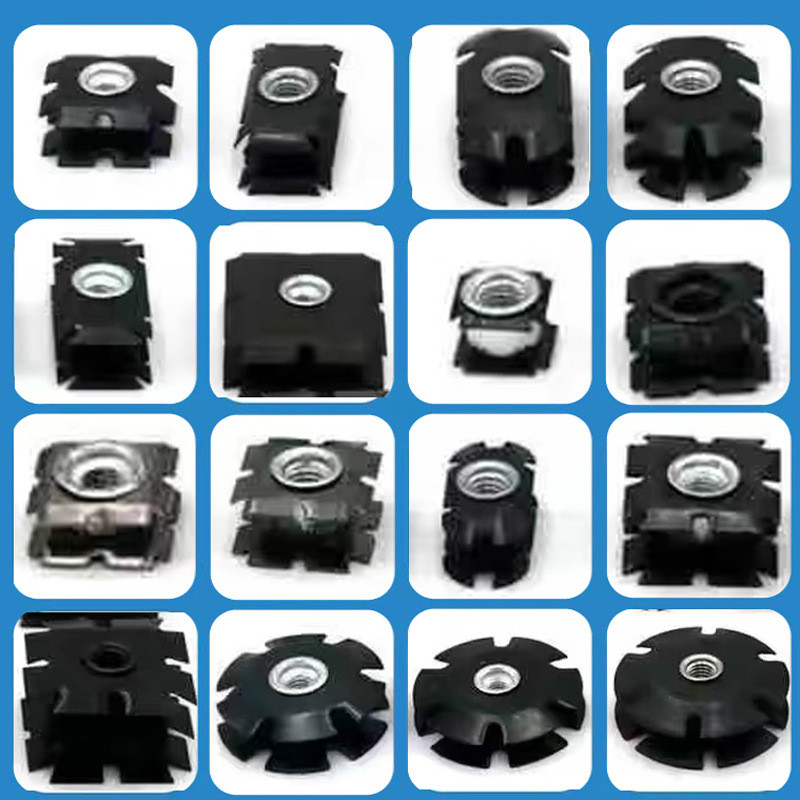 Sunflower Nut M6 Torx Shrrapnel Nut Inner Tube 11.5-50 Tube Plug Solder-Free เฟอร์นิเจอร์กระชับ Nut