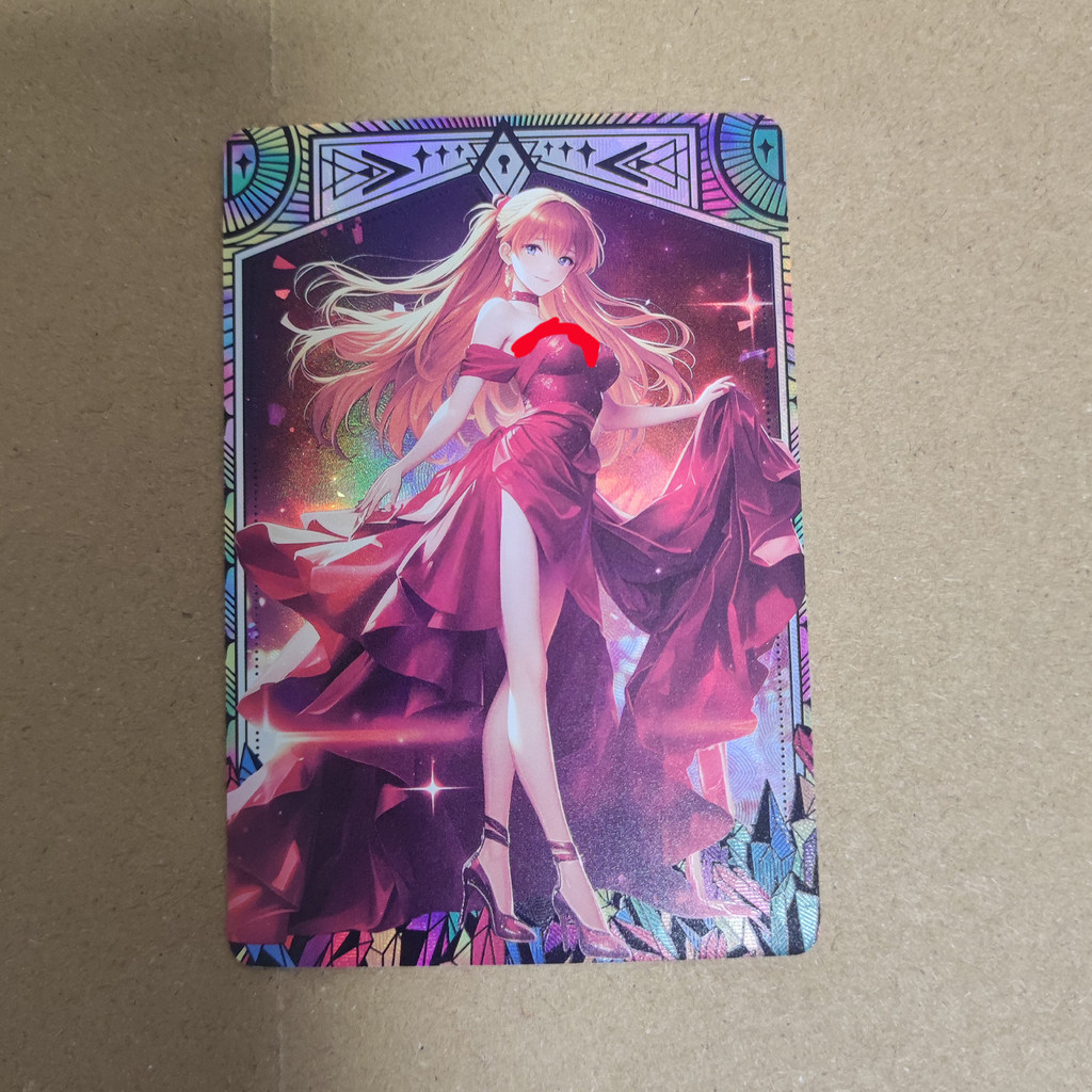 Shippuden อะนิเมะชุดตัวละครหญิง Naruto EVA การ์ดแฟลช Asuka Kanten สัตว์หญิง Hinda Sakura